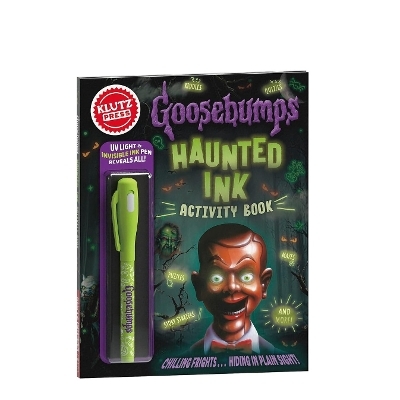 Goosebumps Invisible Ink Activity Book -  Editors of Klutz