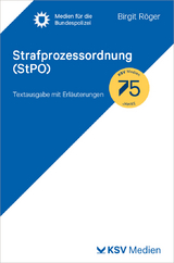 Strafprozessordnung (StPO) - Birgit Röger