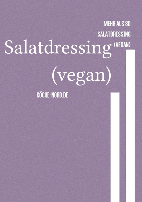 Salatdressing (vegan) - Marcus PC Petersen - Clausen