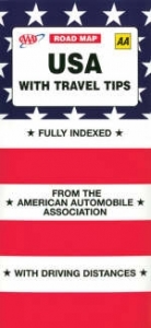 AAA Map USA with Travel Tips - American Automobile Association