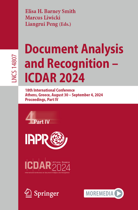 Document Analysis and Recognition - ICDAR 2024 - 