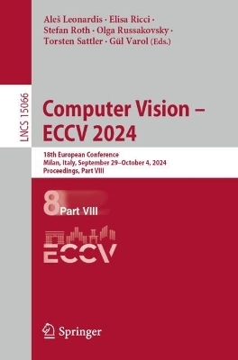 Computer Vision – ECCV 2024 - 