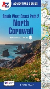 South West Coast Path 2 – North Cornwall - A-Z Maps