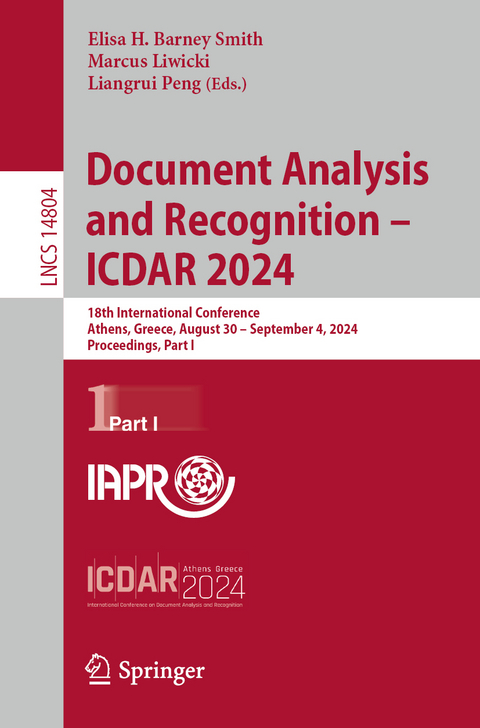 Document Analysis and Recognition - ICDAR 2024 - 