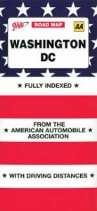 AAA Map Washington DC Downtown and Vicinity - American Automobile Association