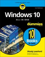 Windows 10 All-in-One For Dummies -  Woody Leonhard