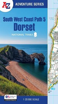 South West Coast Path 5 – Dorset -  A-Z Maps