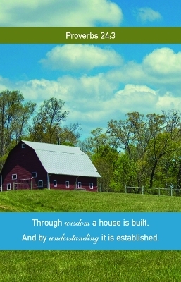 General Worship Bulletin: A House (Package of 100)