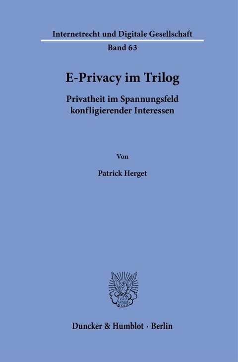 E-Privacy im Trilog - Patrick Herget