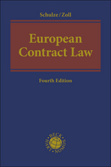 European Contract Law - Schulze, Reiner; Zoll, Fryderyk