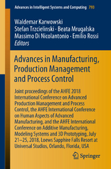 Advances in Manufacturing, Production Management and Process Control - 