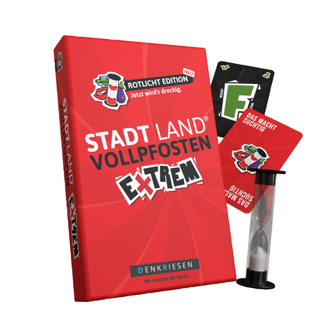 DENKRIESEN - STADT LAND VOLLPFOSTEN® - Extrem - ROTLICHT EDITION - "Jetzt wird's dreckig." - Jürgen Heel