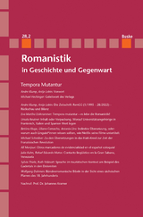 Romanistik in Geschichte und Gegenwart Jahrgang 28 Heft 2 - 