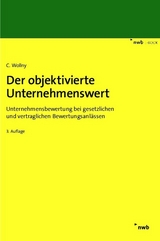 Der objektivierte Unternehmenswert - Christoph Wollny