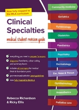 Clinical Specialties, MLA edition - Richardson, Rebecca; Ellis, Ricky