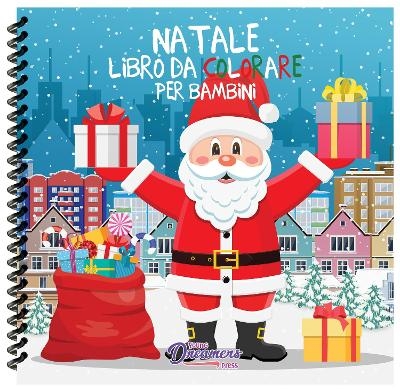 Natale libro da colorare per bambini - Young Dreamers Press