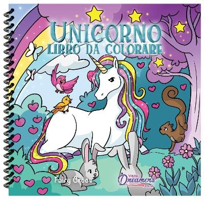 Unicorno libro da colorare - Young Dreamers Press