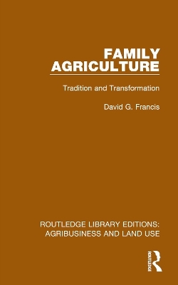 Family Agriculture - David G. Francis