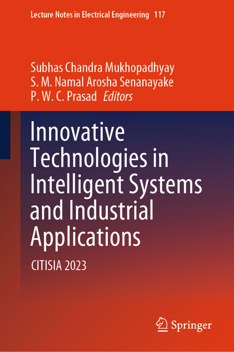 Innovative Technologies in Intelligent Systems and Industrial Applications - 