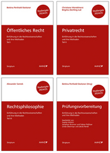 PAKET: Prüfungsvorbereitung + Einführung in die Rechtswissenschaften und ihre Methoden: Tl. I + Tl. II + Tl. III - Perthold-Stoitzner, Bettina; Wendehorst, Christiane; Zöchling-Jud, Brigitta; Somek, Alexander