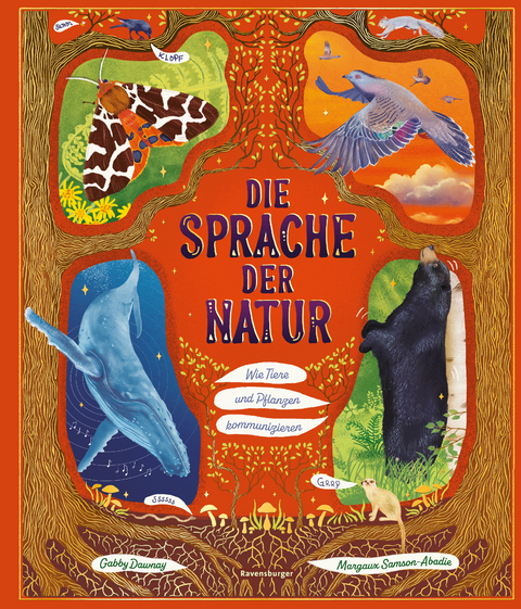 Sachbuch Tiere und Pflanzen für Kinder ab 4 Jahre: Die Sprache der Natur - 48 zauberhafte Sachgeschichten zur Kommunikation bei Flora und Fauna - Gabby Dawnay