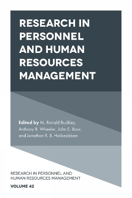 Research in Personnel and Human Resources Management - 