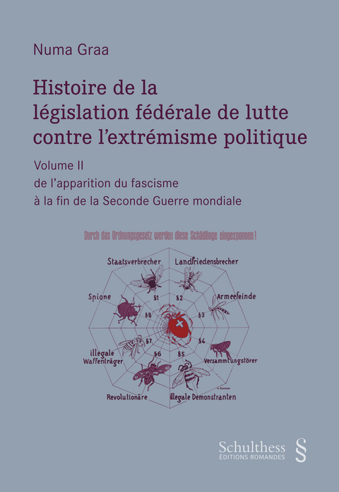 Histoire de la législation fédérale de lutte contre l'extrémisme politique - Numa Graa