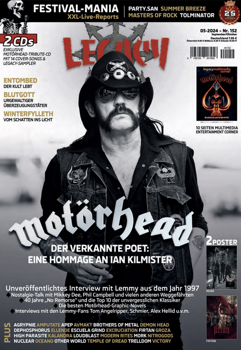 LEGACY MAGAZIN: THE VOICE FROM THE DARKSIDE - 