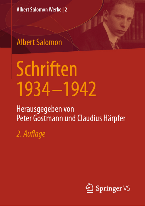 Schriften 1934 - 1942 - Albert Salomon