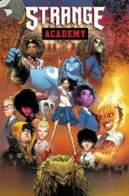 STRANGE ACADEMY OMNIBUS HUMBERTO RAMOS COVER - Skottie Young