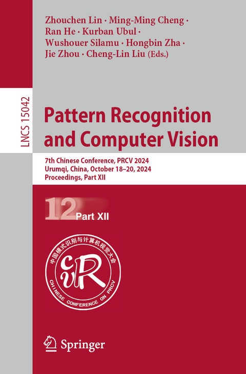 Pattern Recognition and Computer Vision - 