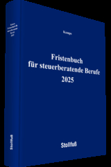 Fristenbuch für steuerberatende Berufe 2025 - Kamps, Heinz-Willi