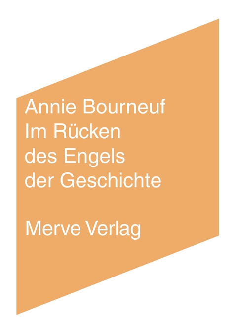 Im Rücken des Engels der Geschichte - Annie Bourneuf