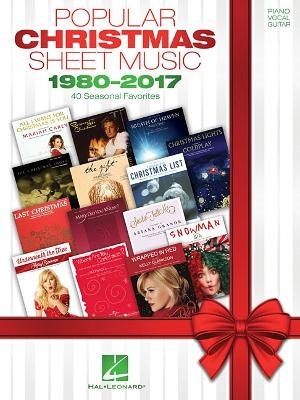 Popular Christmas Sheet Music - 1980-2017 -  Hal Leonard Publishing Corporation