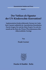 Der Vatikan als Signatar der UN-Kinderrechte-Konvention? - Frank Czerner