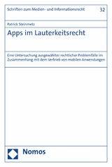 Apps im Lauterkeitsrecht - Patrick Steinmetz