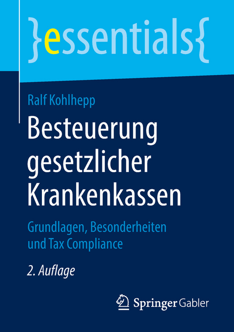 Besteuerung gesetzlicher Krankenkassen - Ralf Kohlhepp