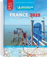 France 2025 - Tourist & Motoring Atlas Laminated Spiral - Michelin