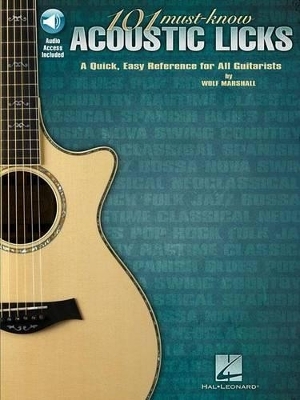 101 Must-Know Acoustic Licks - Wolf Marshall