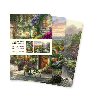 Thomas Kinkade Set of 3 Mini Notebooks - 