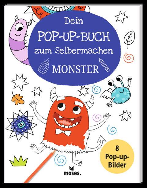 Dein Pop-Up-Buch zum Selbermachen - Monster - Elizabeth Golding