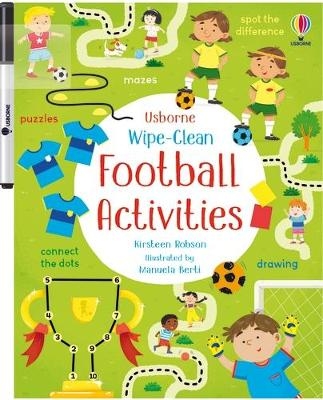 Wipe-Clean Football Activities - Kirsteen Robson