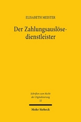 Der Zahlungsauslösedienstleister - Elisabeth Meister