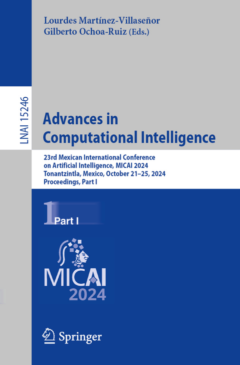 Advances in Computational Intelligence - 