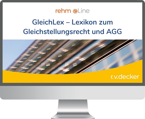 GleichLex - Lexikon zum Gleichstellungsrecht und AGG online - Tessa Maria Hillermann