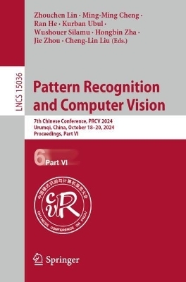 Pattern Recognition and Computer Vision - 