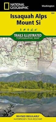 Cougar, Tiger, and Rattlesnake Mountain Parks -  National Geographic Maps