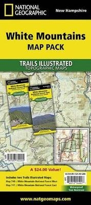 White Mountains National Forest, Map Pack Bundle - National Geographic Maps