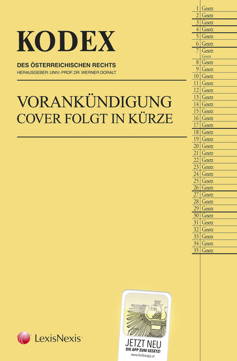 KODEX Strafrecht für die WU 2024/25 - inkl. App - 