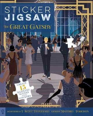 Sticker Jigsaw: The Great Gatsby - F Scott Fitzgerald,  Odd Dot